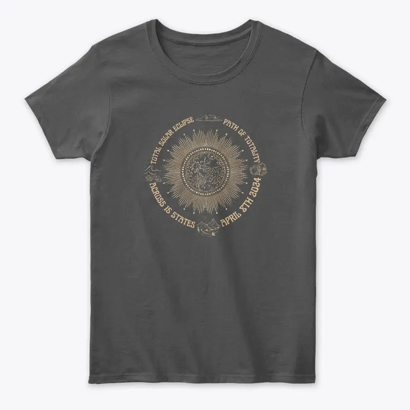 2024 Eclipse Shirt Path of Totality Gift