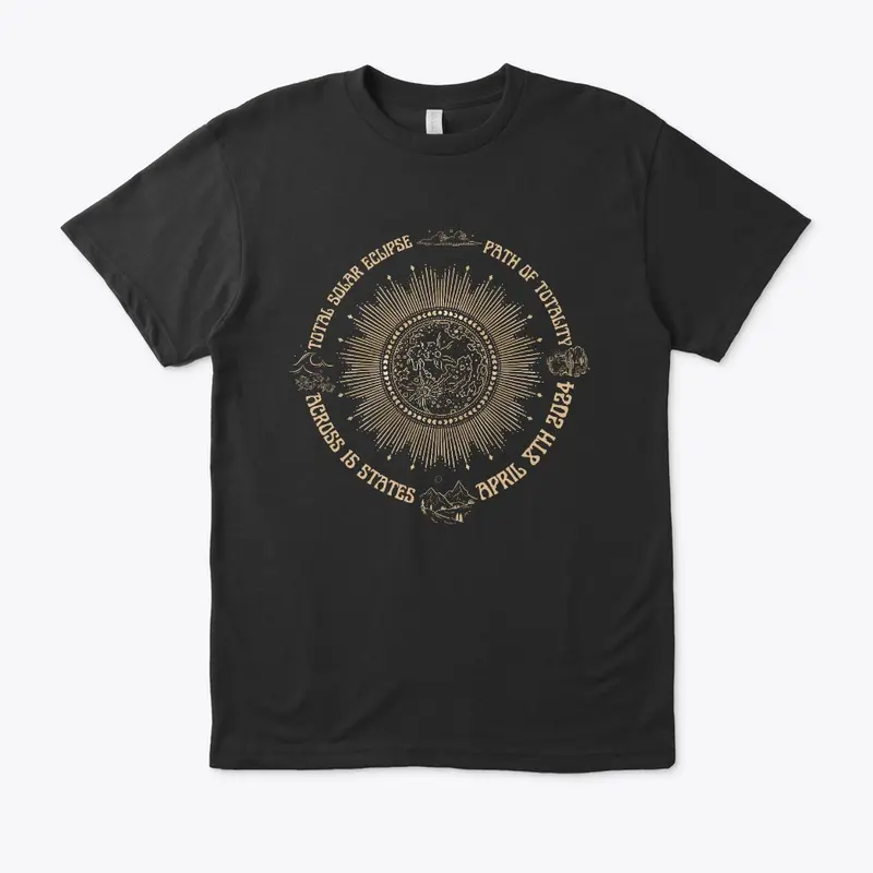 2024 Eclipse Shirt Path of Totality Gift